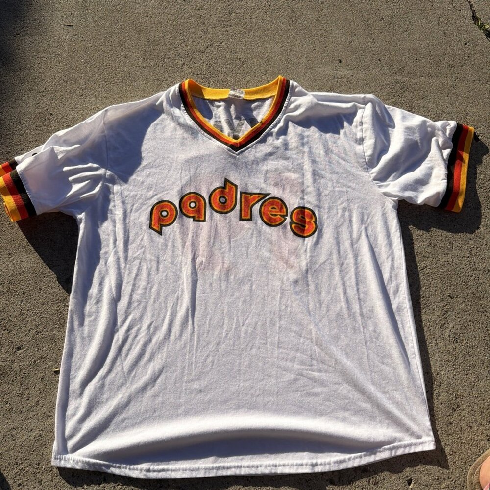 MLB SAN DIEGO PADRES TONY GWYNN #19 SGA Shirt Jersey Shirsey Adult Sz XL
